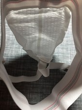 Suspensoir Adams Blanc Avec Coque Rigide - Taille Large - Vintage Neuf Dans Son Sac