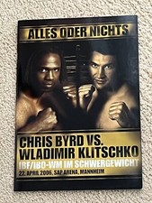 Programmheft Wladimir Klitschko vs. Chris Byrd Boxen Boxing (2006) vintage
