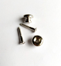 Boston Gurtpins EP-R-N, Metall, Nickel, Pilzform mit Schrauben
