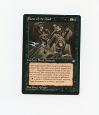Dance of the Dead Ice Age LP Glossy back MTG Magic the Gathering 1