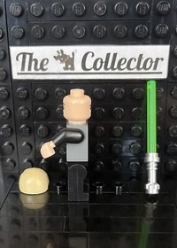 LEGO Minifigure Luke Skywalker set 9496 Desert Skiff with Green Lightsaber