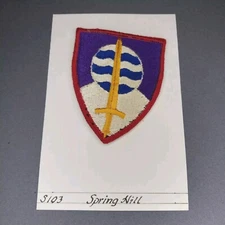 Spring Hill College Mobile AL Alabama 3 3/4" Patch College ROTC 