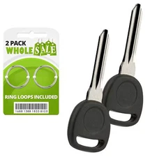 2 Replacement For 2007 2008 2009 2010 Chevrolet Silverado Transponder Key