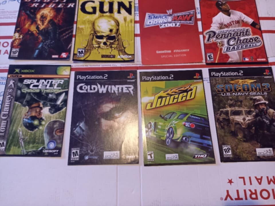 Splinter Sentence GameStop Splinter cell Store Display Promo Ads Marketing Material lot ...