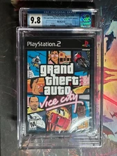 Playstation 2 Grand Theft Auto Vice City CGC 9.8 A++ SEALED NEW 1019243007