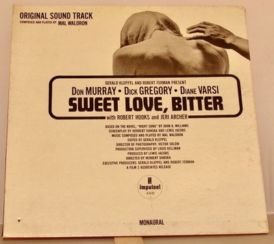 SWEET LOVE, BITTER Original 1967 Movie Soundtrack Mal Waldron Vinyl Record