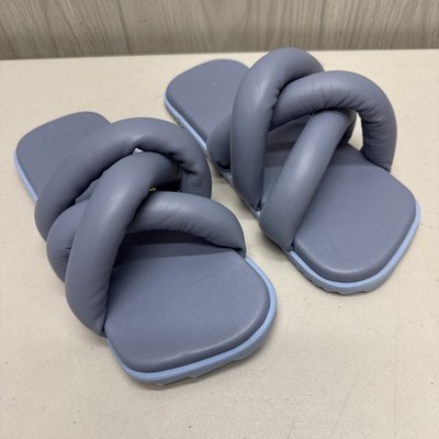 Yume Yume Women's Sandals EU 41 Grey US Unisex M8-8.5 W10-10.5 **READ**