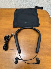 Sony WI-1000X Premium Neckband Noise Cancelling Bluetooth Headphones Black