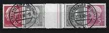 T925) Heuss ZD WZ 15 a IV Y II TOP-STEMPEL KB Schlegel BPP EINWANDFREI Mi 200 &euro;