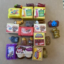 Lot of 10 Shopkins Real Littles Micro Mart Popsicle & Good Humor Ice Cream Mini