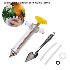 10ml 20ml Adjustable Parrot Feeding Syringe Needle And Hose Baby Bird Feedin
