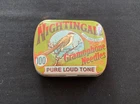Vintage Nightingale Gramophone Needles Tin