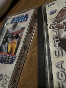 Sega Saturn Sports Lot NFL 97 NBA Live 97 NASCAR 98 Tested Work