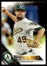 2016 Topps Edward Mujica Oakland Athletics #330