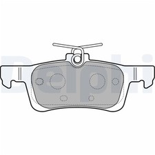 Delphi Bremsbeläge hinten für Citroen Peugeot