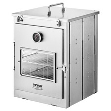Stainless Steel Camping Oven 3-Tier Foldable 12.2x12.6x17.32in Grill
