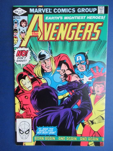 AVENGERS # 218 - (VF-) -VISION-SCARLET WITCH-THOR-IRON MAN-CAPTAIN AMERICA-WASP