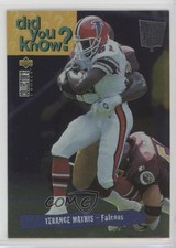 1995 Upper Deck Collector's Choice Platinum Players Club Terance Mathis #40 0w8