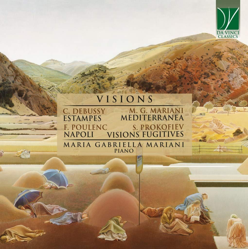 Сюиты Марии Габриэллы Мариани Visions для фортепиано (CD)