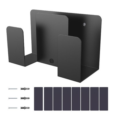 2 Layer Laptop Wall Mount Wall Shelf for Organizing 2 Devices Laptop Tablet