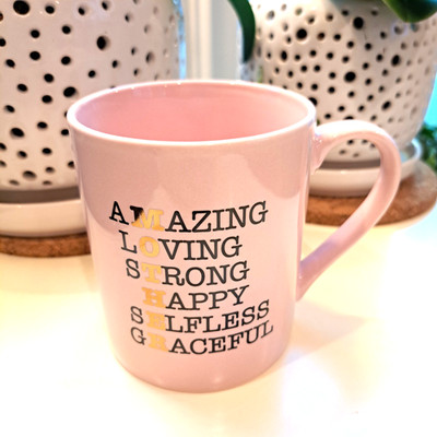 Coffee or Teacup- MOTHER WORD PUZZLE Mug-16oz.- Gold Accent6Mothers Day Gift