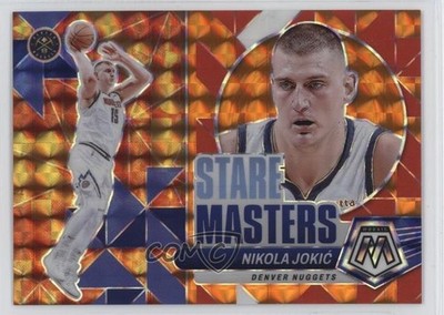 2023 Panini Mosaic Stare Masters Orange Prizm 35/49 Nikola Jokic Jokić #11 16wc
