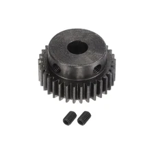 1Mod 33T Pinion Gear 8mm Bore Hardened Steel Motor Rack Spur Gear with Step