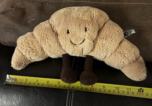 Jelly-Cat Official Authentic Amuseable Food Series- Croissant Plush 12 Inches. - Picture 5 of 5