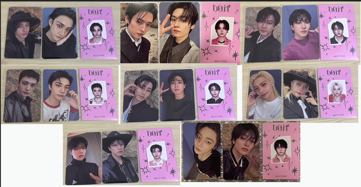 Stray Kids minialbum DO IT ACCORDION VER. ID Official Photocard
