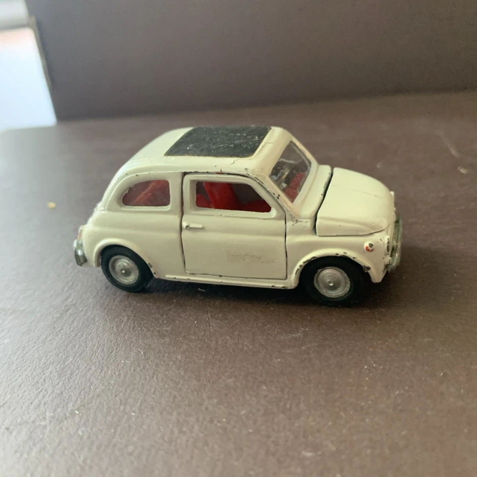 MERCURY 1/43 FIAT 500 BIANCA CON BOX ORIG - Immagine 4 di 4