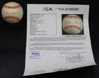 Willie Mays Signed Rawlings ONL Baseball Giants Autograph JSA LOA ZJ23209
