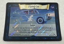 Harry Potter TCG Chamber of Secrets Flying Car Holo Foil WOTC Unplayed