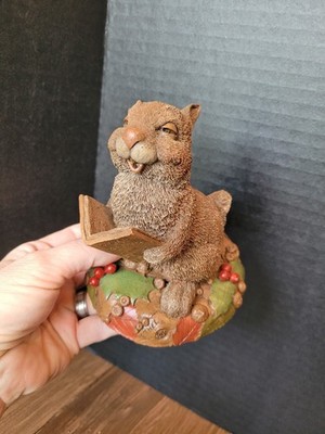 VTG 1992 Tom Clark Tim Wolfe ETHEL Carols for Critters Bunny Rabbit Cairn Studio