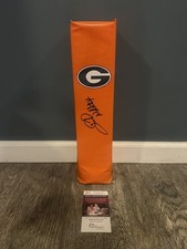 HERSCHEL WALKER SIGNED GEORGIA BULLDOGS TOUCHDOWN PYLON JSA COA AUTOGRAPHED