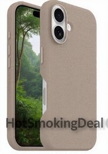 OtterBox iPhone 16 Symmetry Series Cactus Leather, Cottonwood Glen Brown