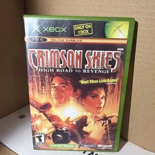 Microsoft Crimson Skies: High Road to Revenge Xbox NTSC-U/C 2003 T Manual