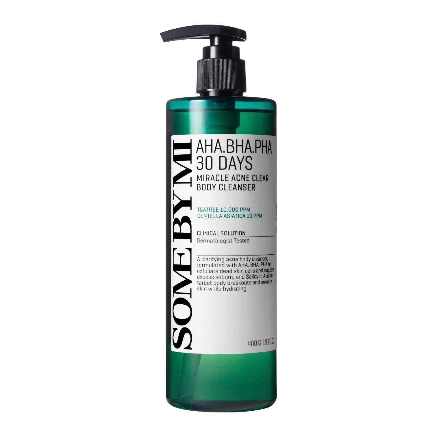 Some By Mi Body  30 Days AHA - BHA - PHA Miracle Acne Clear Body Cleanser 400ml  | TJ Hughes - Image 6