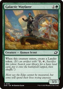 Galactic Wayfarer #185 Edge of Eternities MTG Common