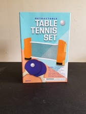 Play Anywhere Retractable Table Tennis Set - 2 Paddles - 2 Balls - 1 Net