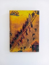 Ladder of Divine Ascent Orthodox Christian Wooden Icon | Handmade