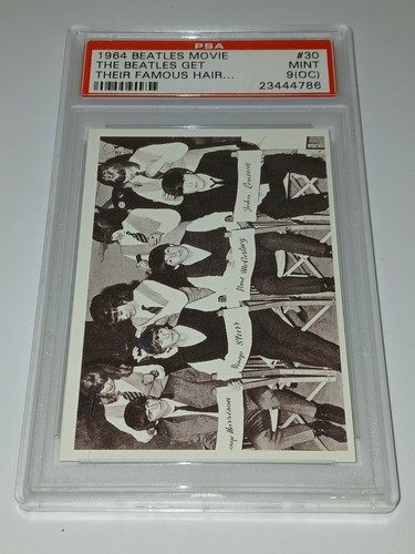 1964 Beatles Movie Hard Days Night Hair #30 PSA 9 (OC)