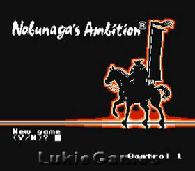 Nobunaga's Ambition - Rare NES Nintendo Game