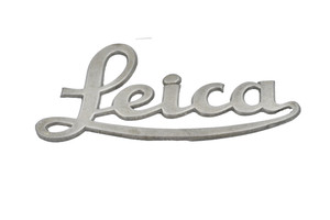 Leica Logo in metal