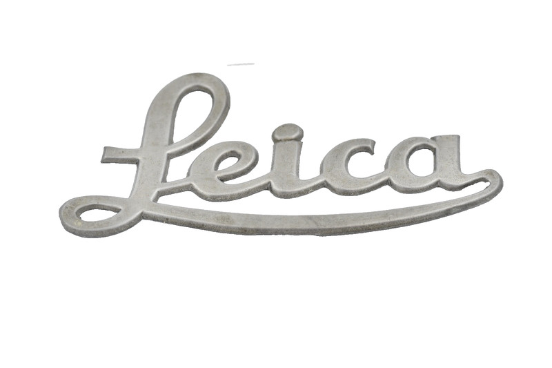 Leica Logo in metal