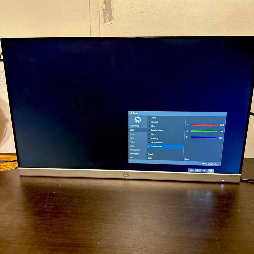 7x HP 24mh 23.8" Monitors – Great Condition, 2022 Models - Image 2 of 4