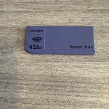Sony Genuine Memory Stick 32MB MEGABYTE MSA-32A Camera Memory Card