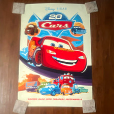 Disney Pixar Cars 20 Poster Racing Back Into Theaters September 4