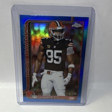 Topps Chrome Myles  Garrett Blue 119/150 Cleveland Browns #70 2023 NFL