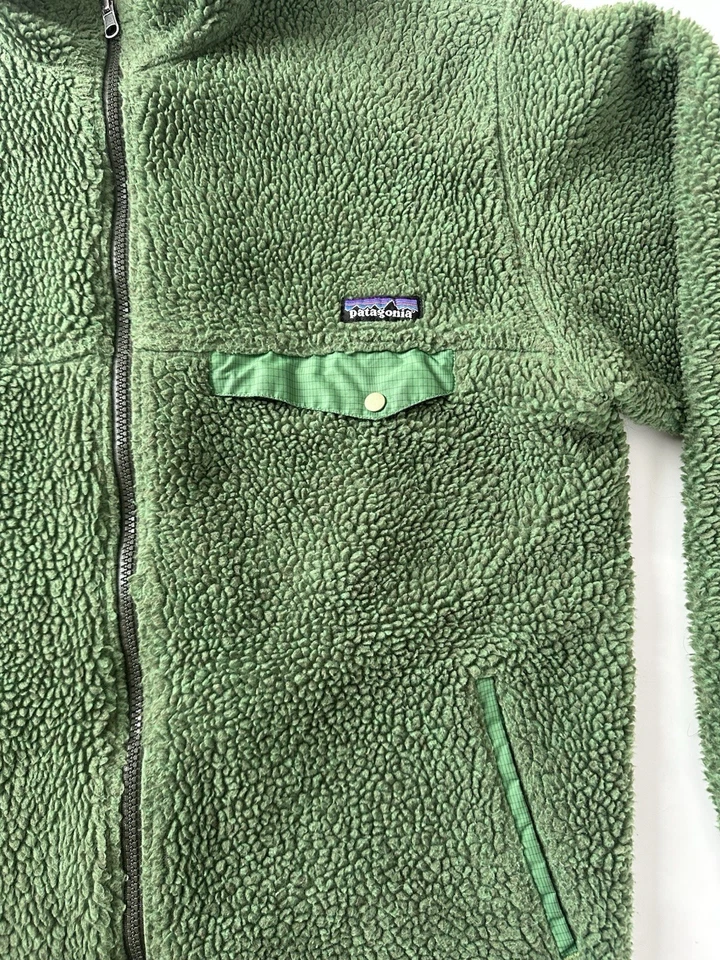 Patagonia Reversible Glysade Retro-X, Synchilla Deep Pile Full Zip Snap-T vtg - Image 2 of 4