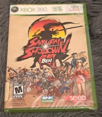 Samurai Shodown Sen (Microsoft Xbox 360, 2010)  Video Game New Sealed